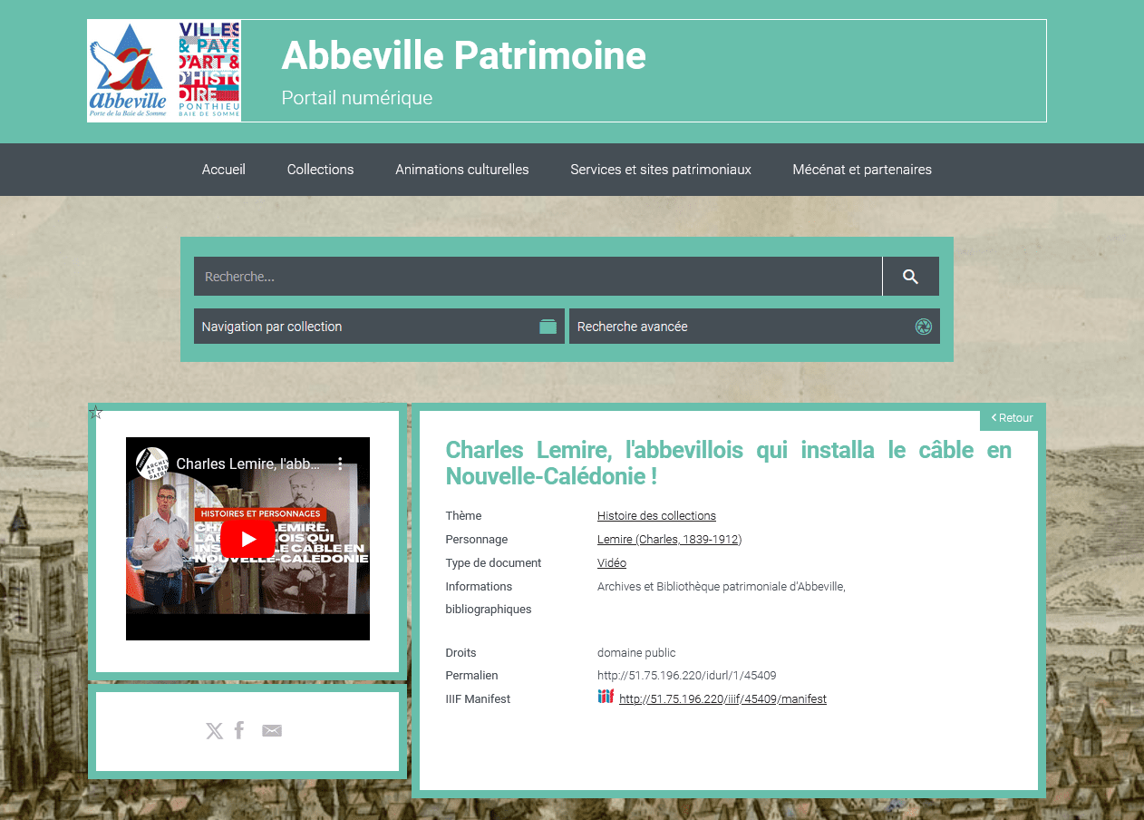 riche-patrimoine-abbeville-portail Portail du patrimoine en ligne d'Abbeville : documents iconographiques, manuscrits, imprimés et vidéos didactiques